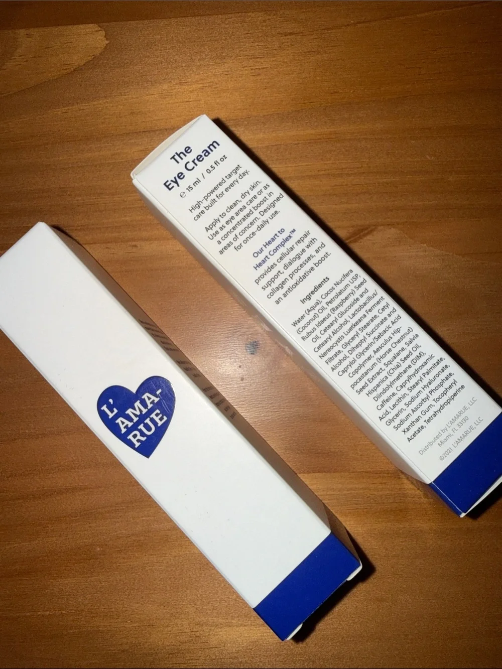 L’AMARUE THE EYE CREAM 2 TUBES